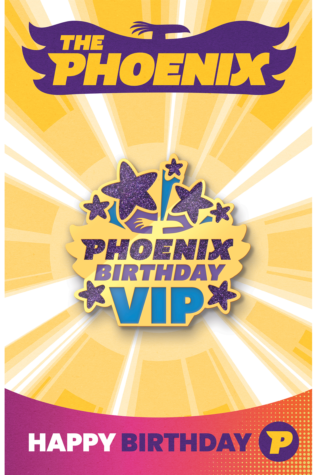 Phoenix Birthday VIP badge