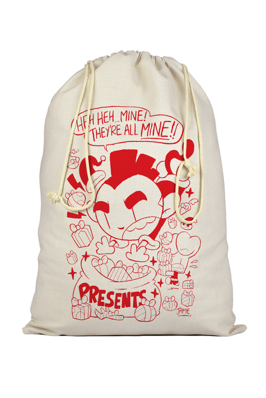 Bunny vs Monkey giant Christmas sack
