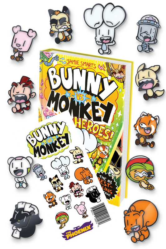 Bunny vs Monkey Day of the Heroes fan bundle