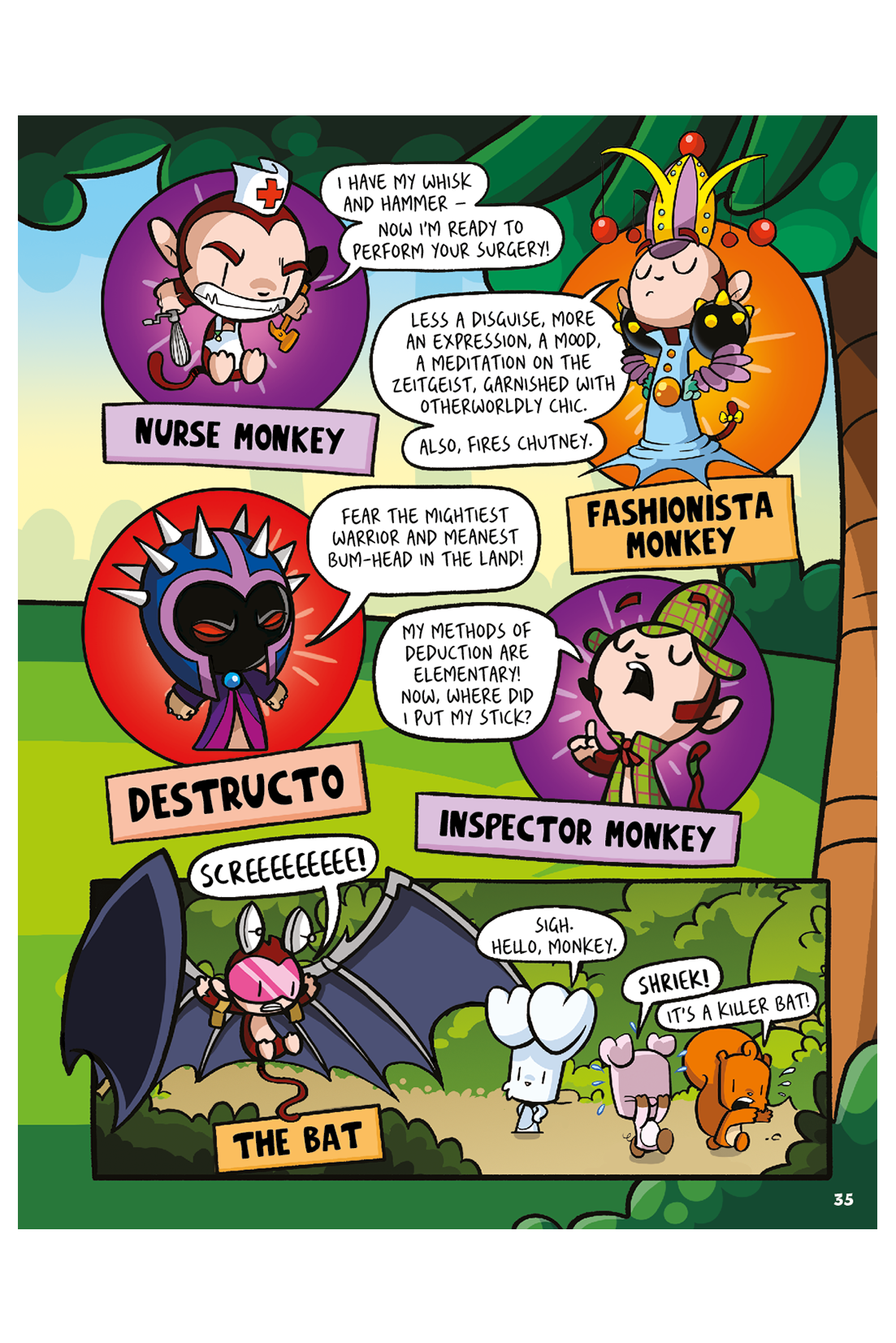 The World of Bunny vs Monkey