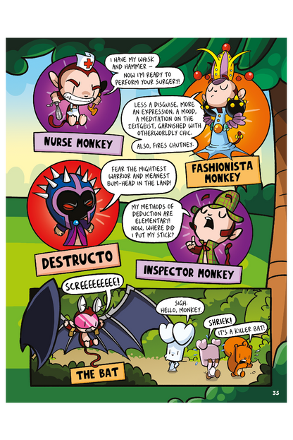 The World of Bunny vs Monkey