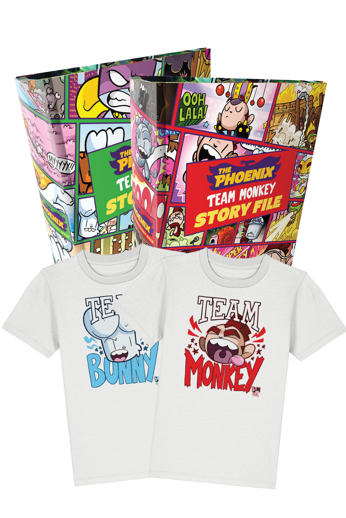 Bunny vs Monkey merchandise - The Phoenix Shop