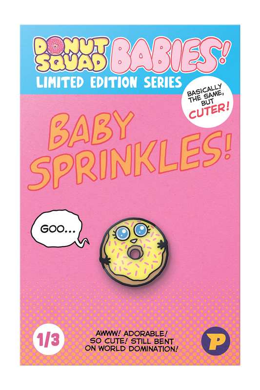 Donut Squad Baby Sprinkles pin badge