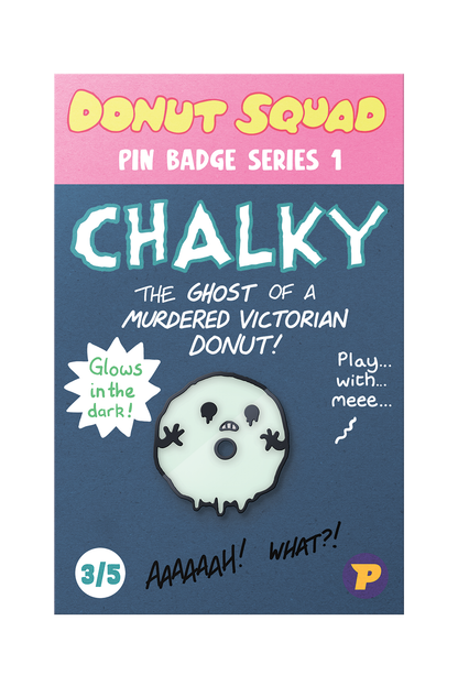 Donut Squad pin badges bundle - series 1