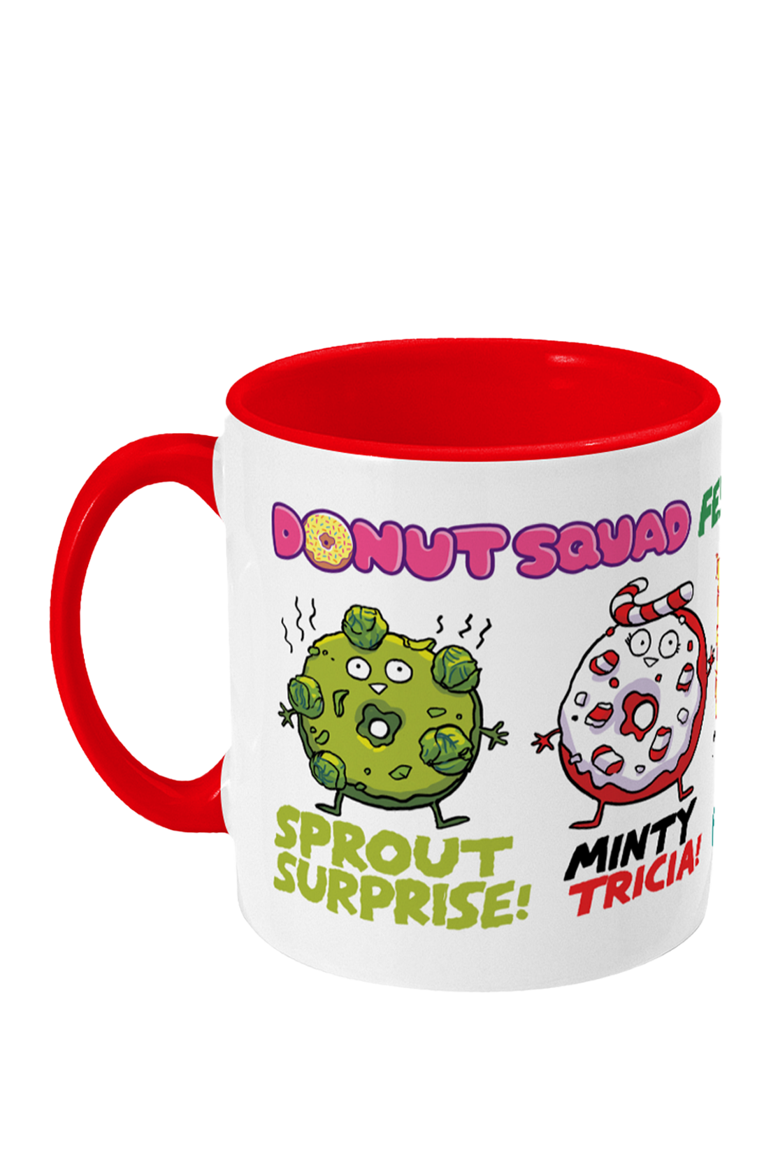 Donut Squad Christmas mug