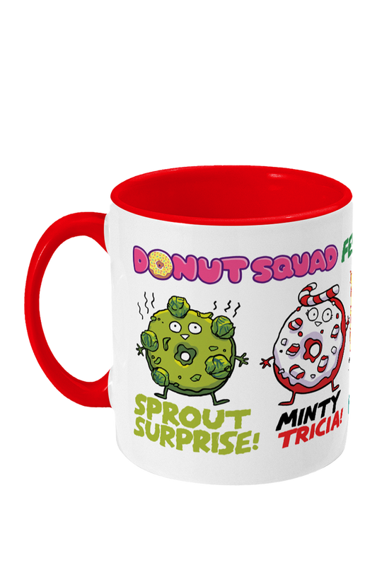 Donut Squad Christmas mug