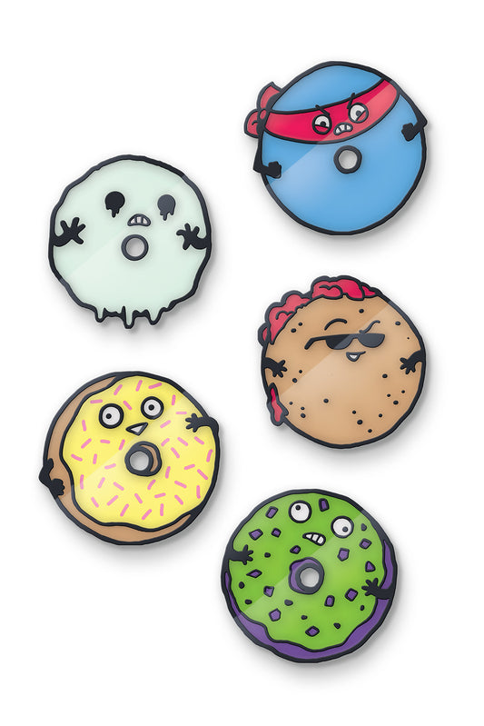 Donut Squad pin badge bundle - series 1