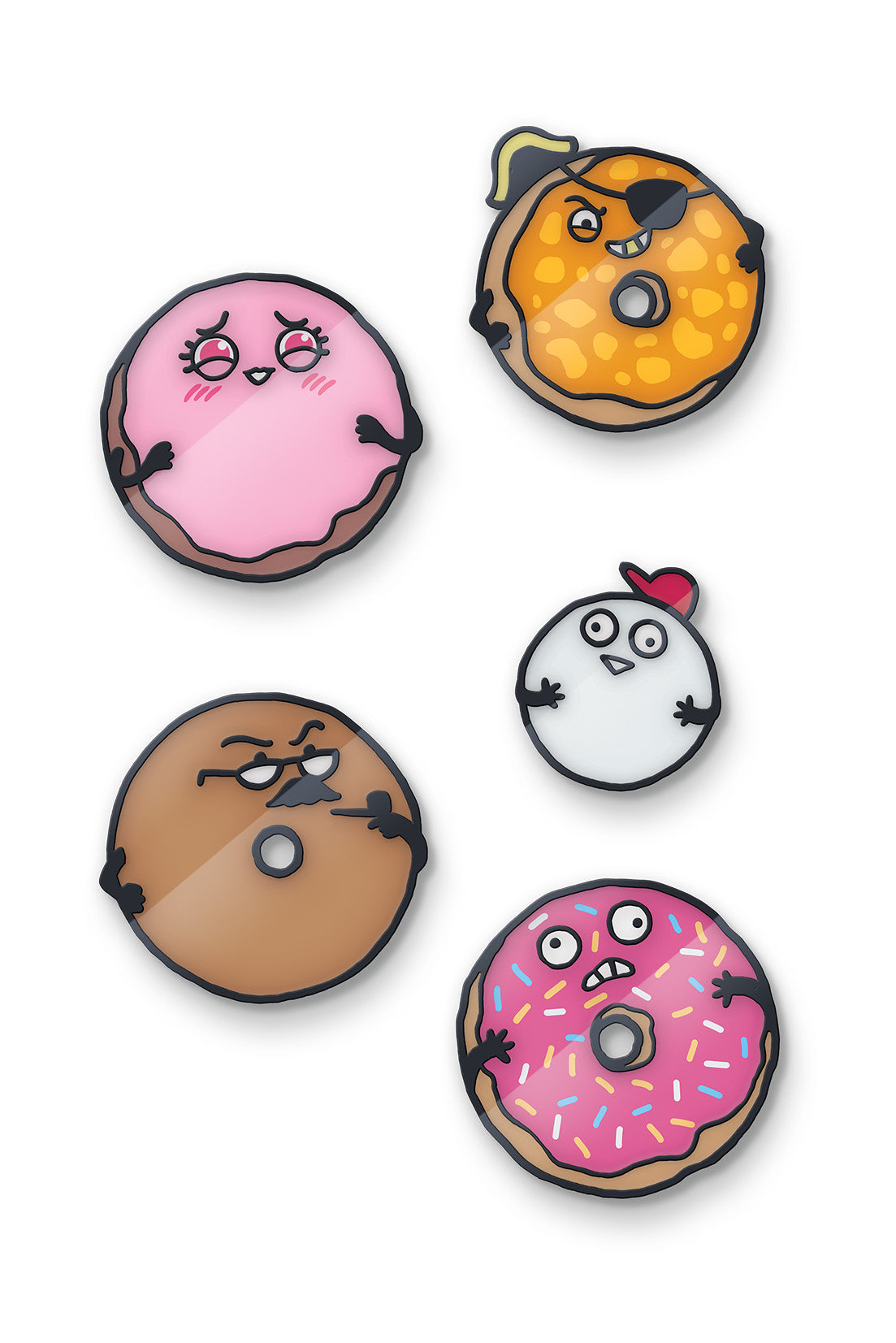 Donut Squad Pin Badges Bundle Series 2 The Phoenix Comic Shop The donut-squad-pin-badges-bundle-series-2-the-phoenix-comic-shop-the
