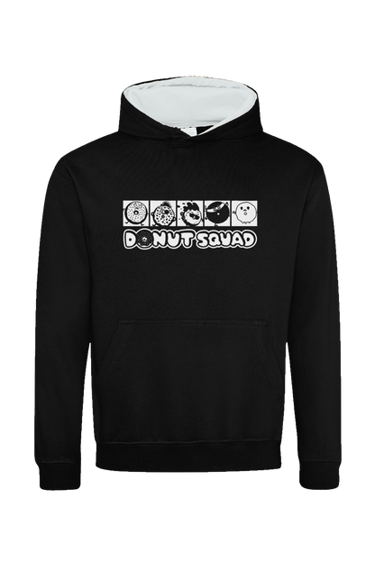 Donut Squad line-up kids hoodie