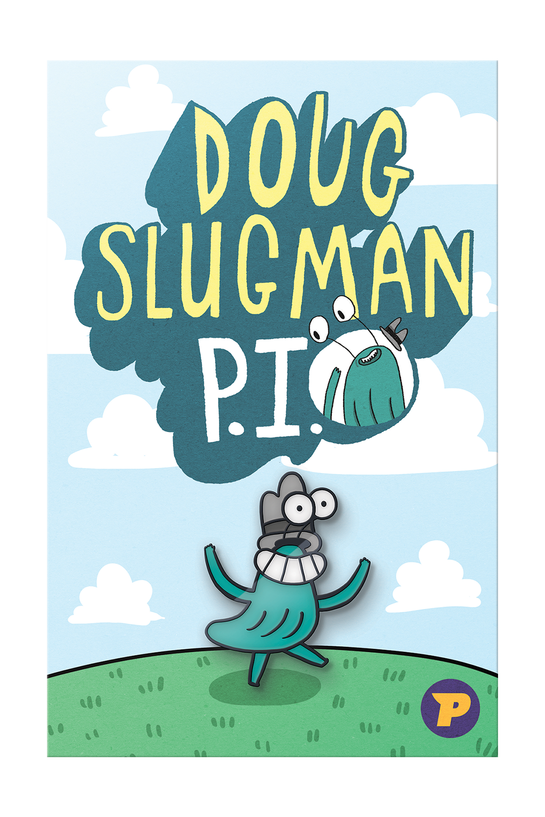 Doug Slugman P.I. pin badge