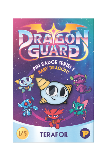 Dragon Guard pin badges bundle - series 1