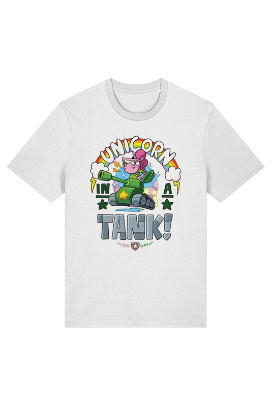 Hero Slam Unicorn adult t-shirt