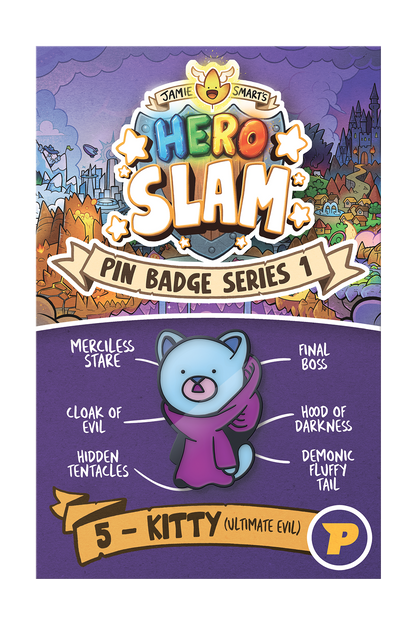 Hero Slam game and pin badges bundle
