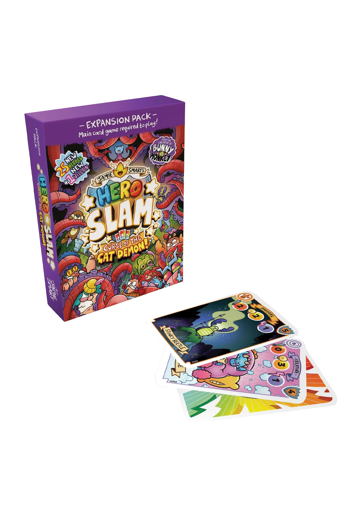 Jamie Smart’s Hero Slam Expansion Pack: Curse of the Cat Demon