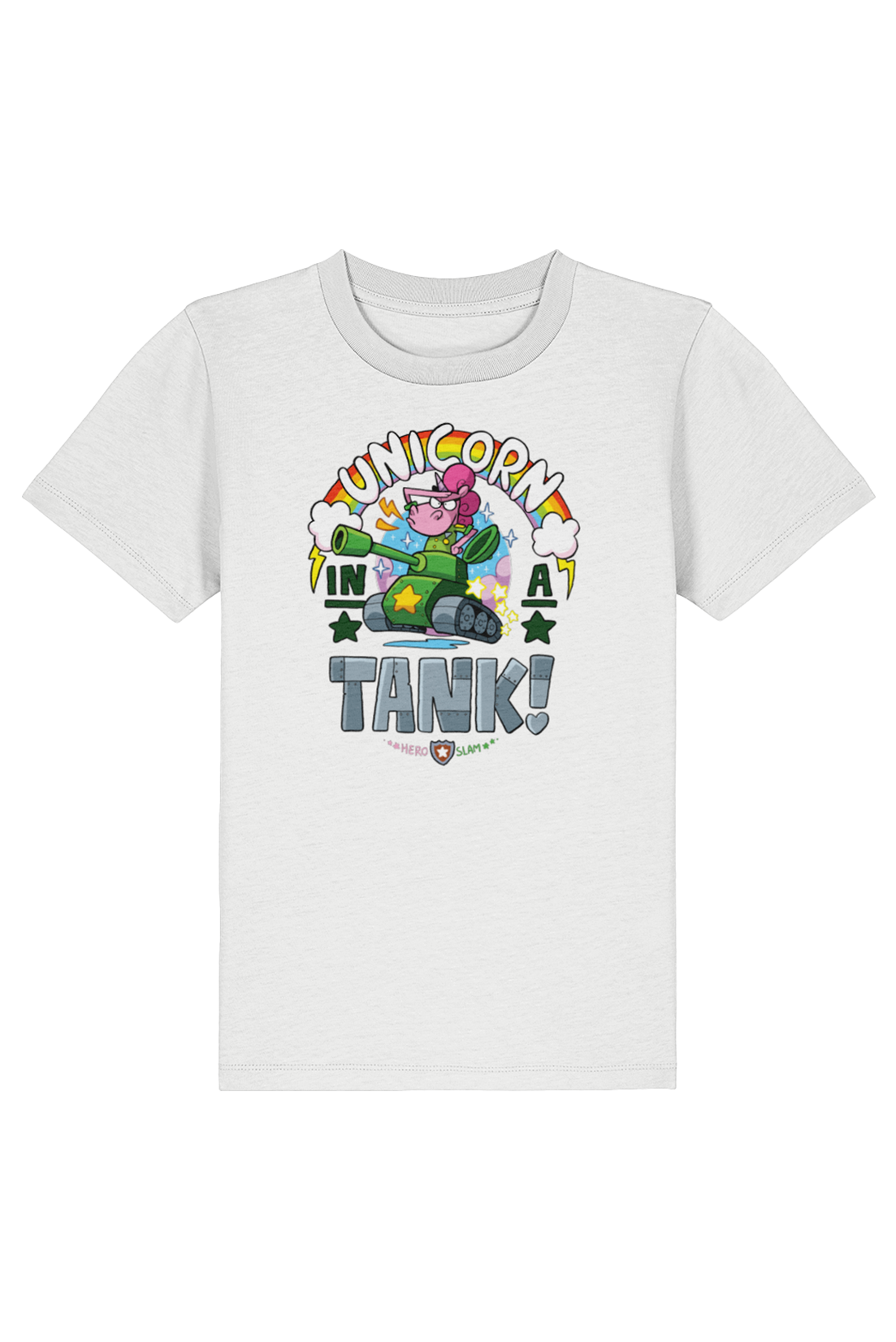 Hero Slam Unicorn kids t-shirt
