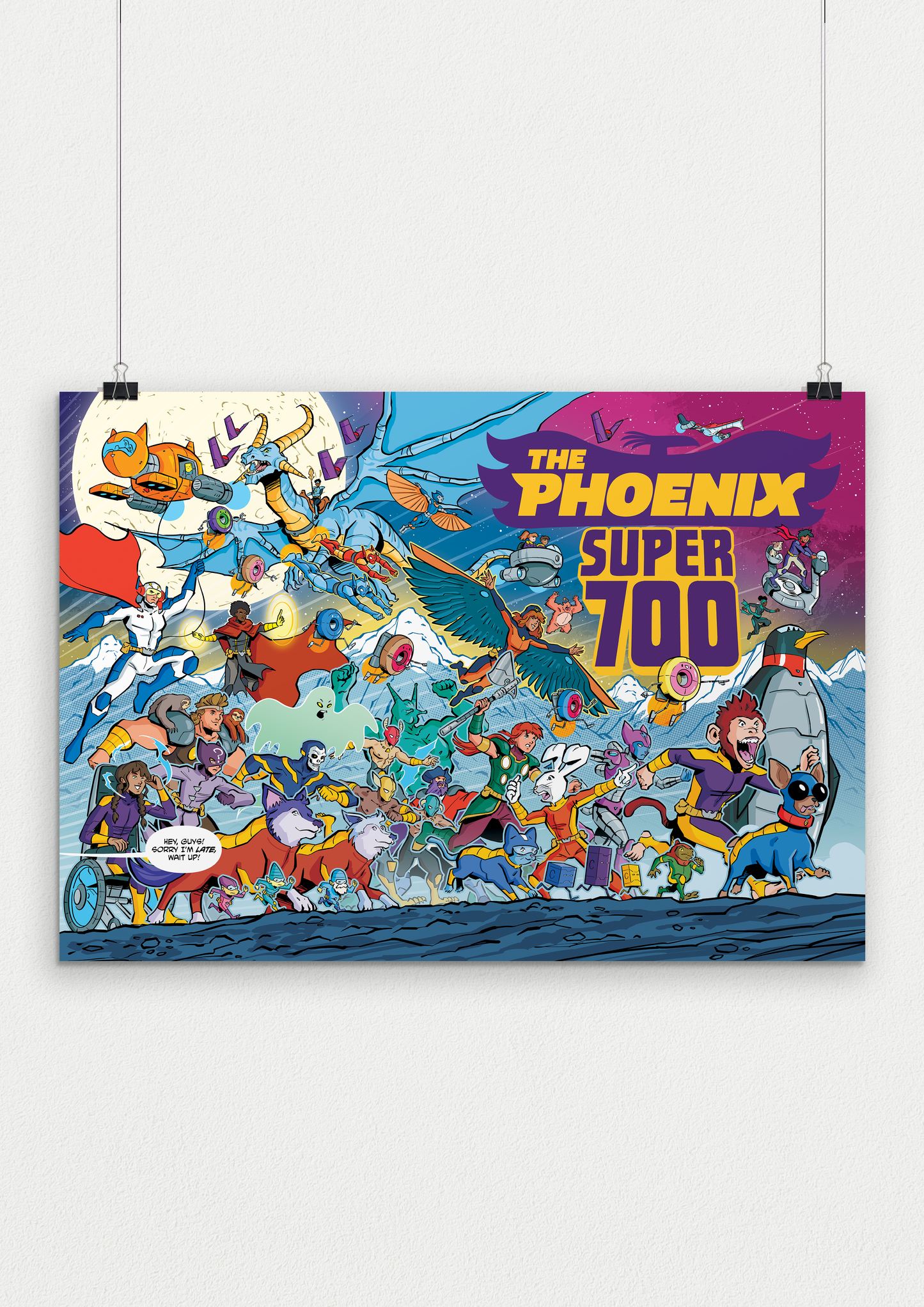 The Phoenix Issue 700 poster print
