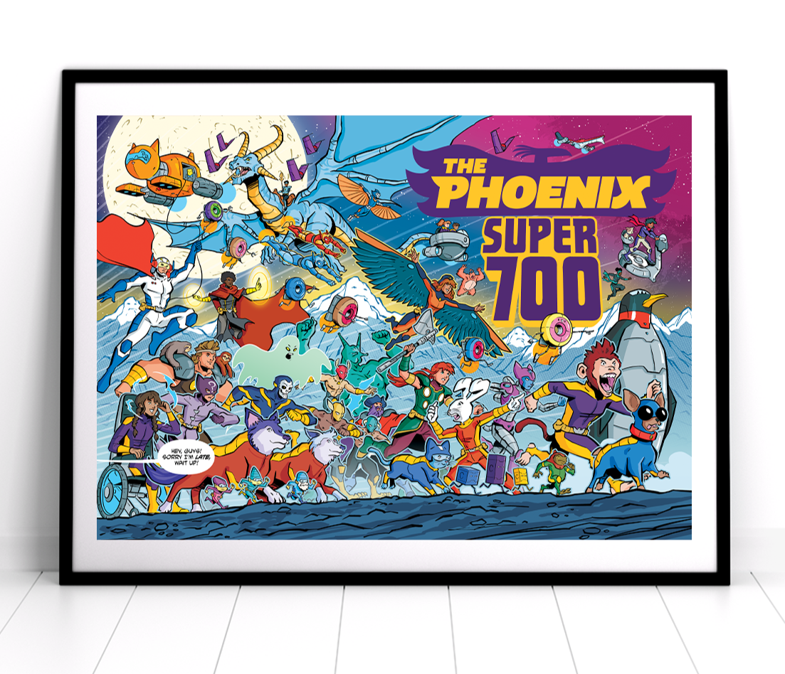 The Phoenix Issue 700 poster print