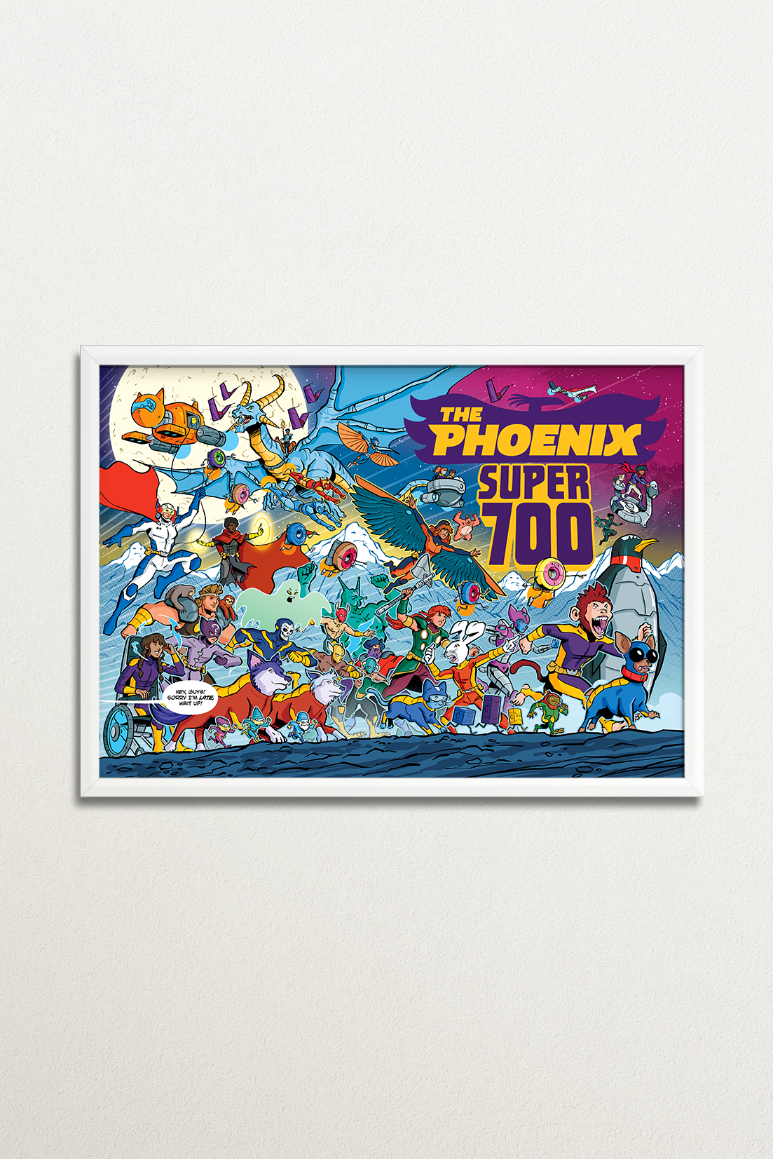 The Phoenix Issue 700 poster print