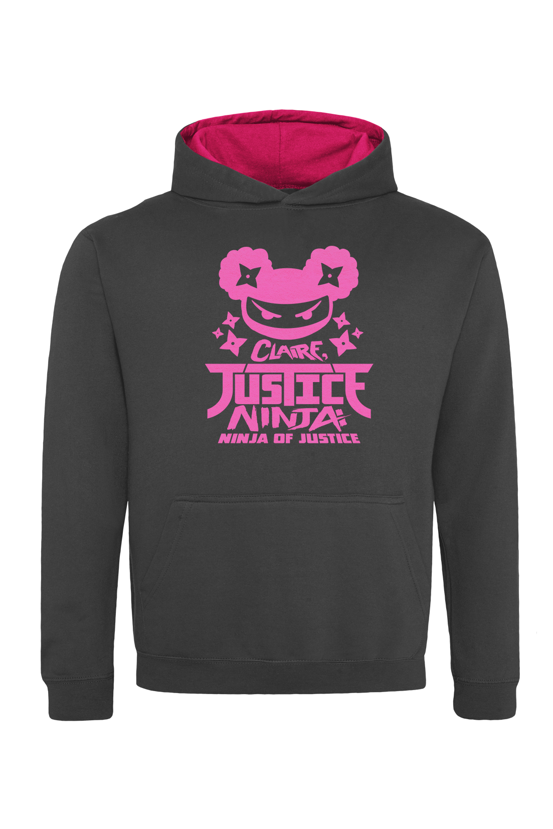 Claire Justice Ninja kids hoodie