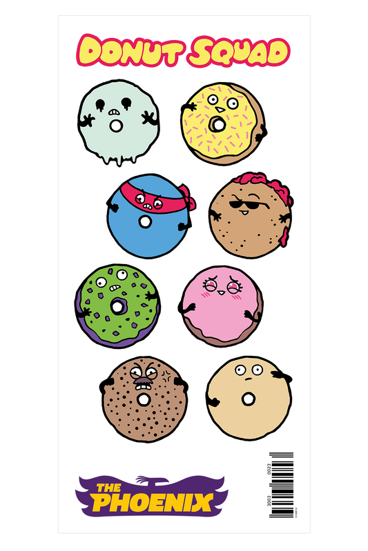 Donut Squad x Bagel Battalion temporary tattoos