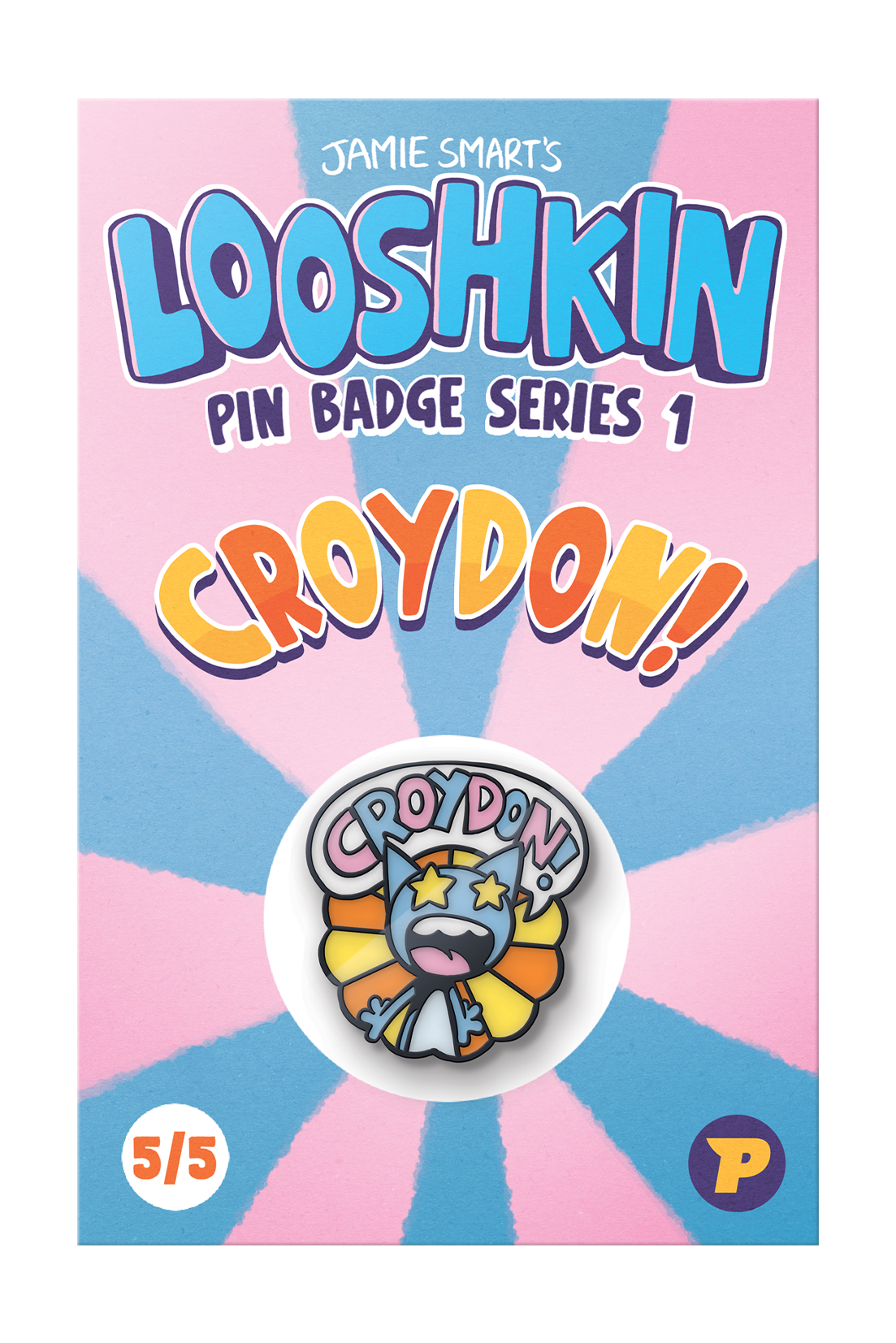 Looshkin Croydon pin badge