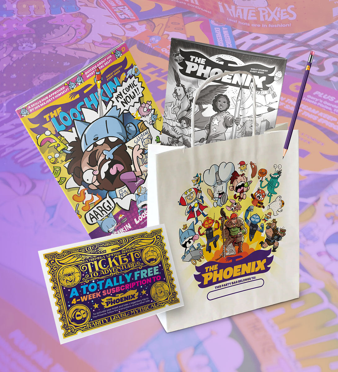 Phoenix Party The Phoenix Comic Shop – The Phoenix shop