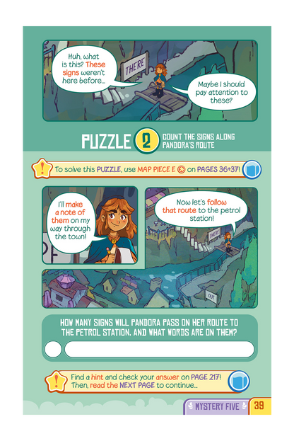 Pandora in Puzzlevale: The Secret Town