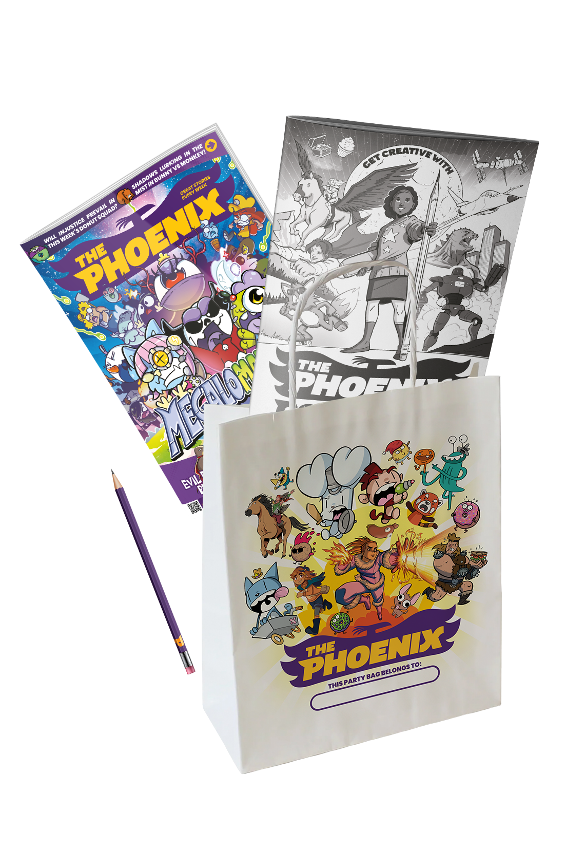 Phoenix Party Bags Pack of 5