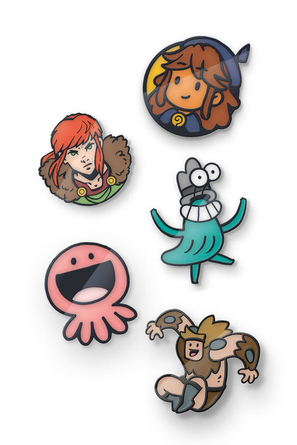 Phoenix Collector pin badges bundle