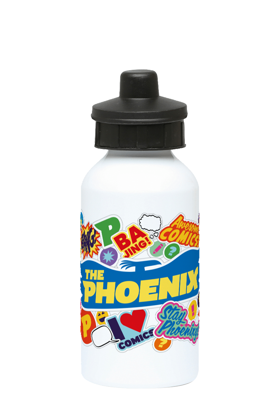 Phoenix Sticker Style Water Bottle