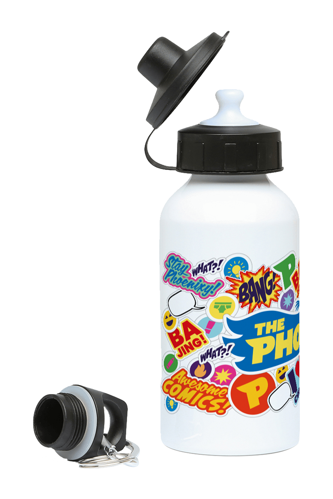 Phoenix Sticker Style Water Bottle