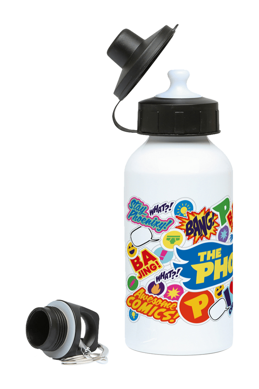 Phoenix Sticker Style Water Bottle