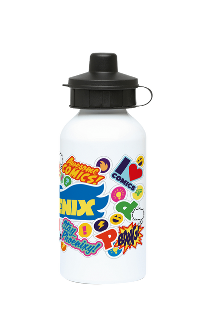 Phoenix Sticker Style Water Bottle