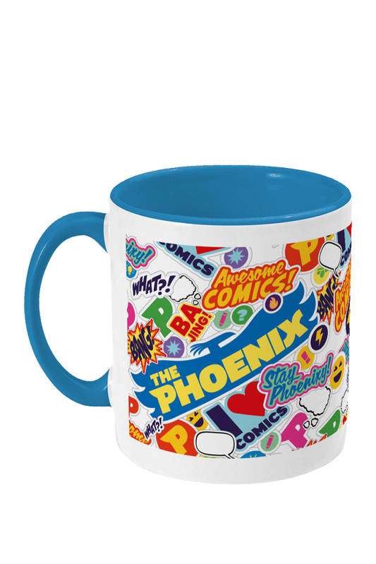 Phoenix Sticker Style mug