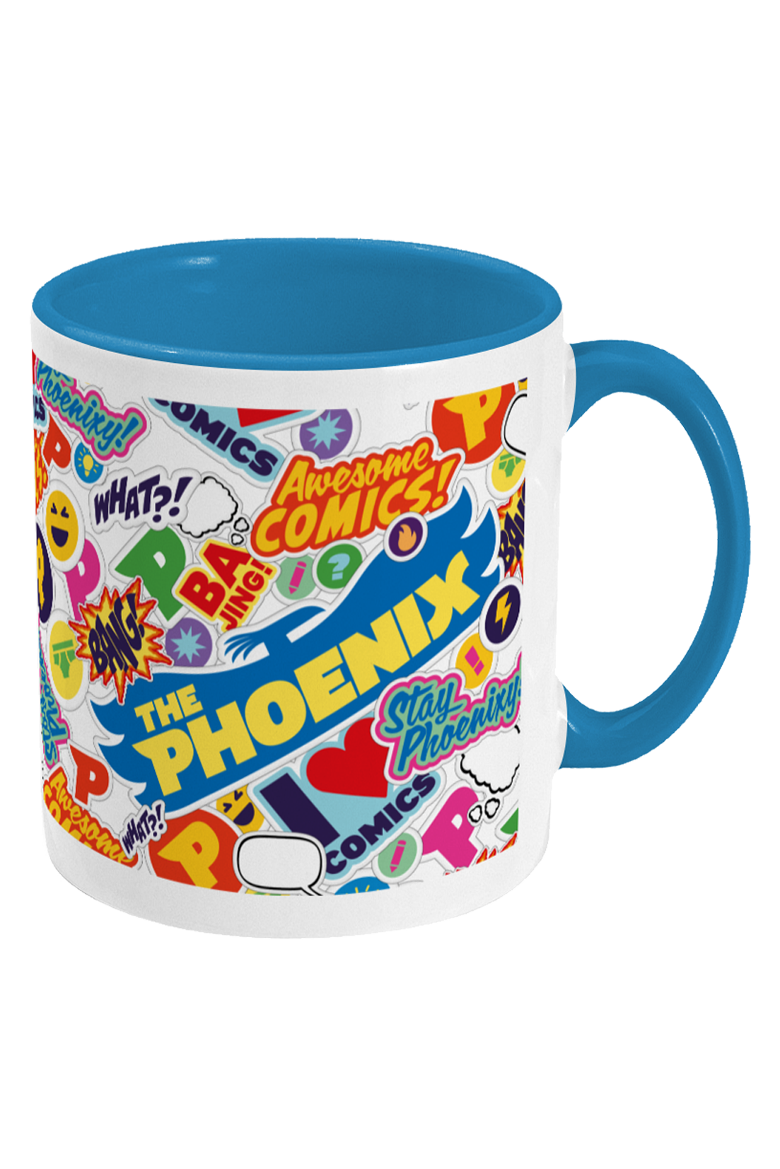 Phoenix Sticker Style mug