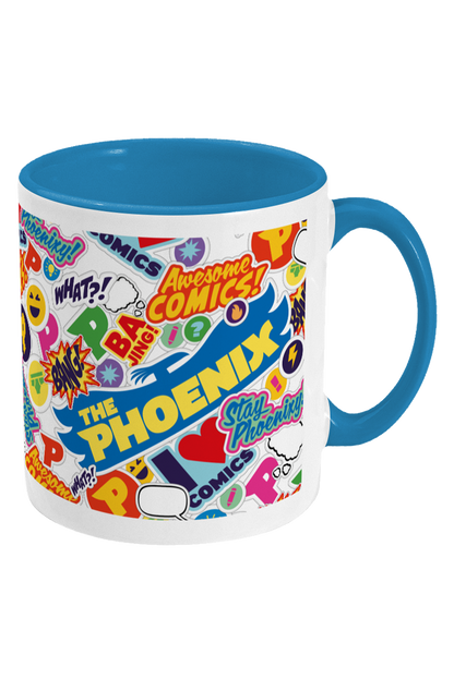 Phoenix Sticker Style mug