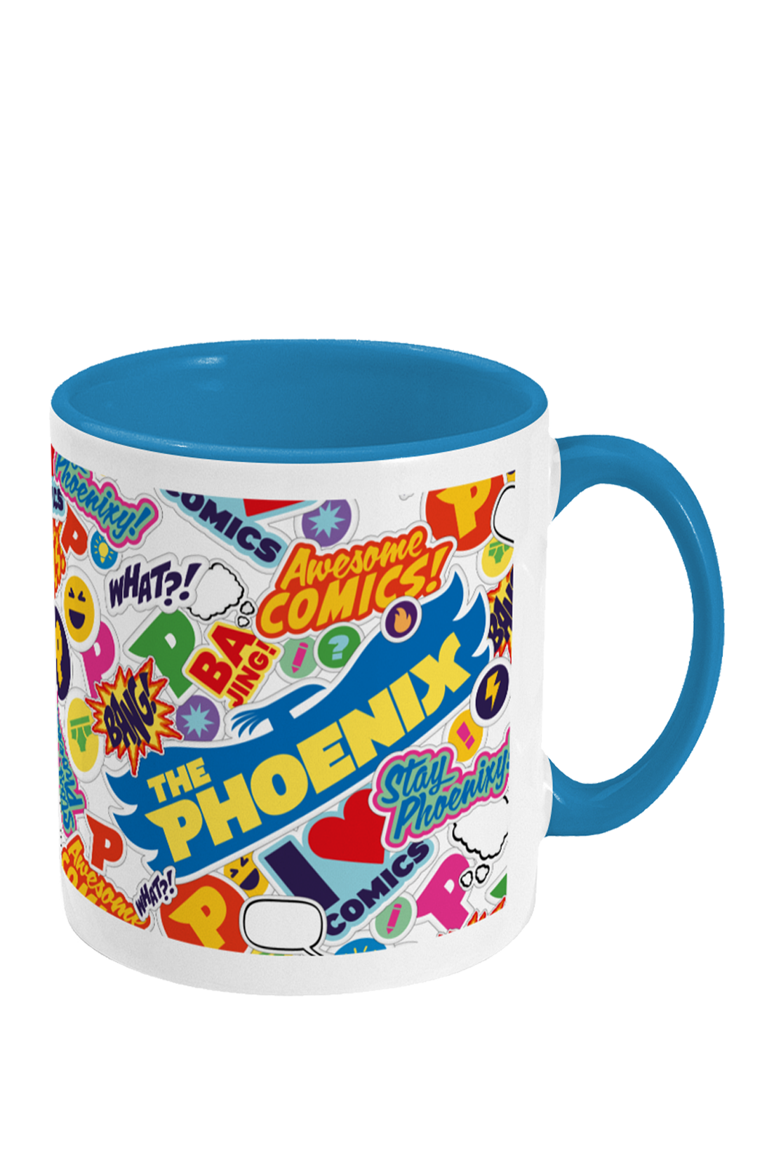 Phoenix Sticker Style mug