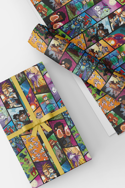 Phoenix wrapping paper pack