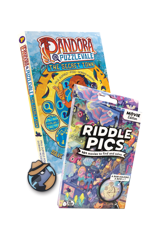 Road trip comic book and game bundle