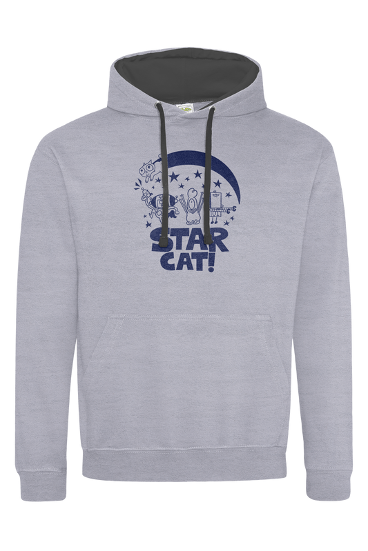 Star Cat Centre Groupshot adult hoodie