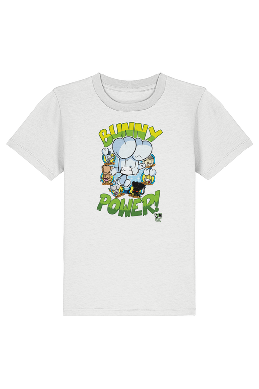Bunny vs Monkey "Bunny Power!" kids t-shirt