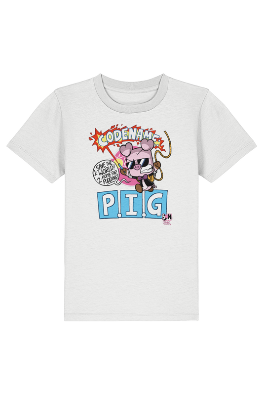 Bunny vs Monkey "Codename P.I.G" kids t-shirt