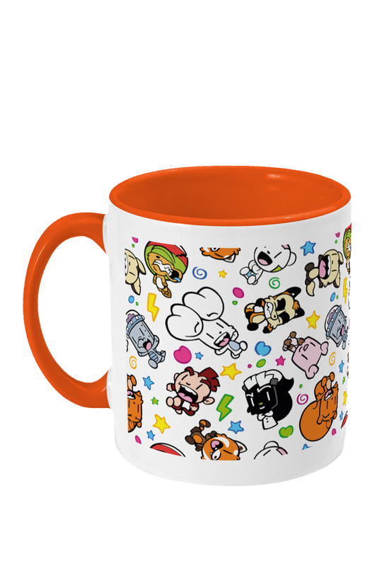 Bunny vs Monkey mug