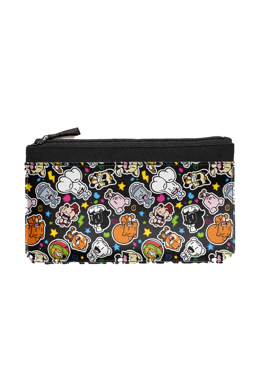 Bunny vs Monkey pencil case