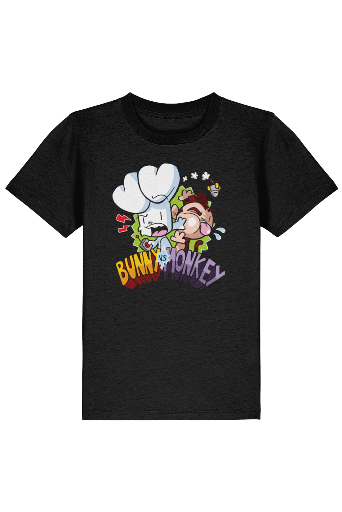 Bunny vs Monkey kids t-shirt – The Phoenix Shop