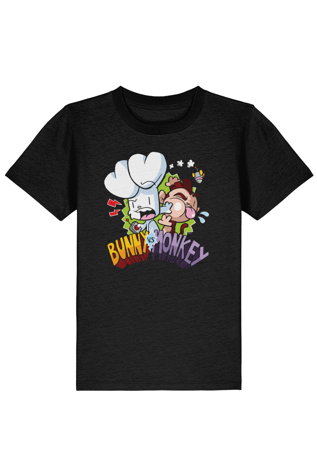 Bunny vs Monkey kids t-shirt – The Phoenix shop