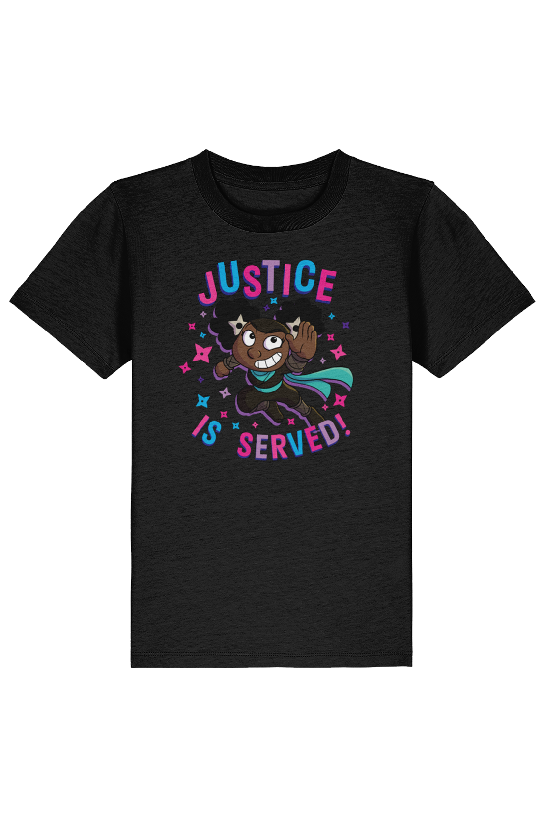 Claire Justice Ninja "Justice is Served!" kids t-shirt