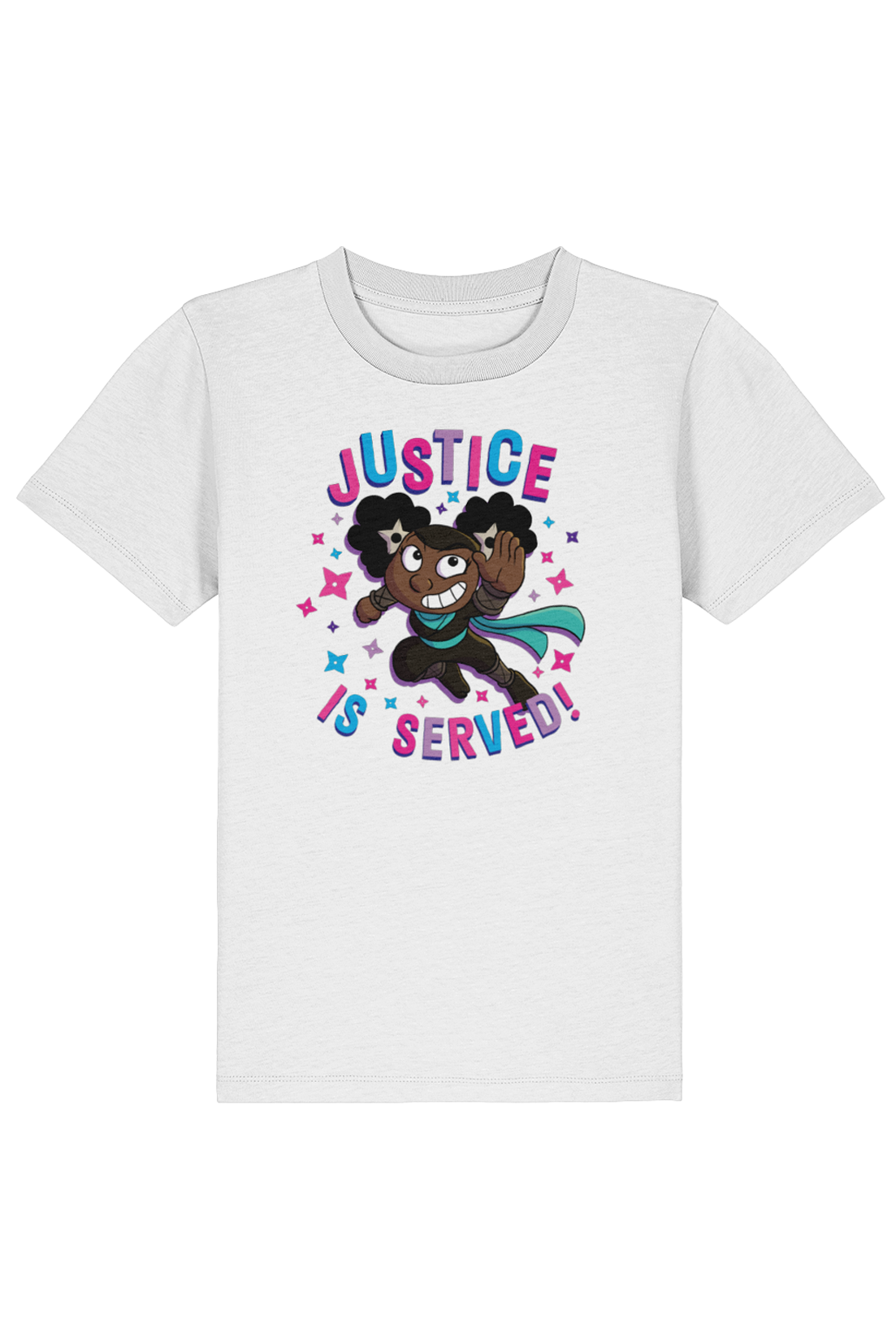 Claire Justice Ninja "Justice is Served!" kids t-shirt