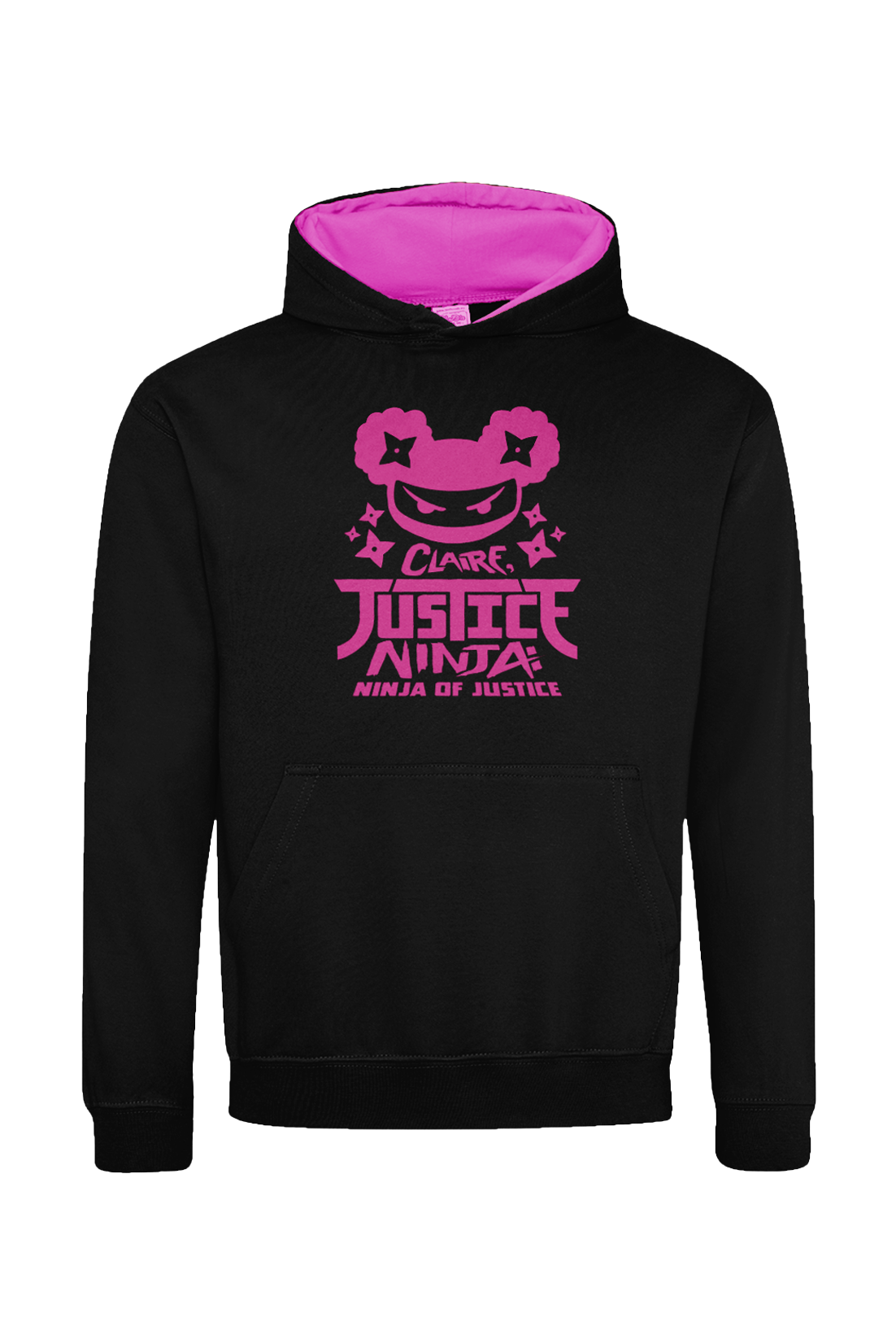 Claire Justice Ninja kids hoodie