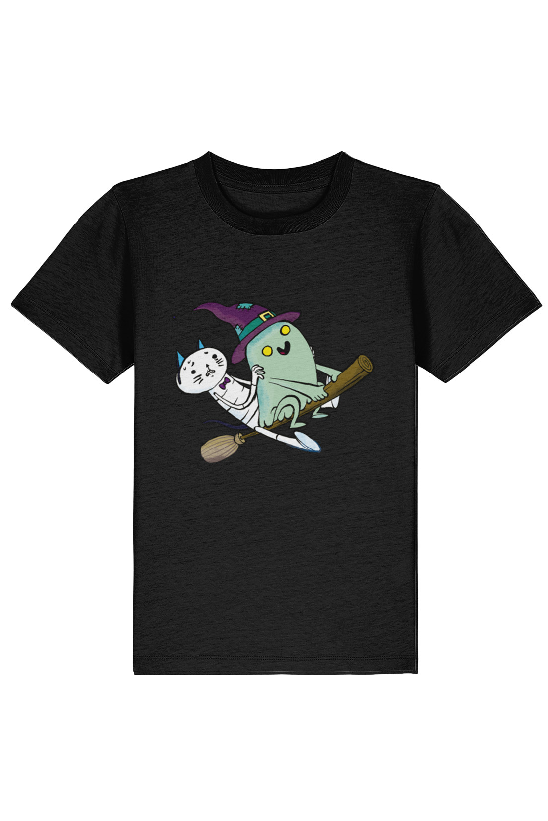 Clatters and Bump Broomstick kids t-shirt